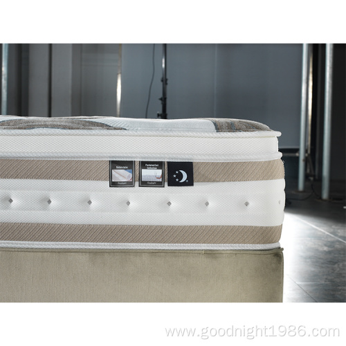 Healthy Hotel Luxury Style Full Queen Natural Mattress